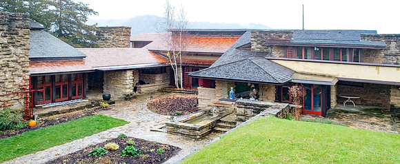 Taliesin, Spring Green, WI (1911, 1914, 1925)