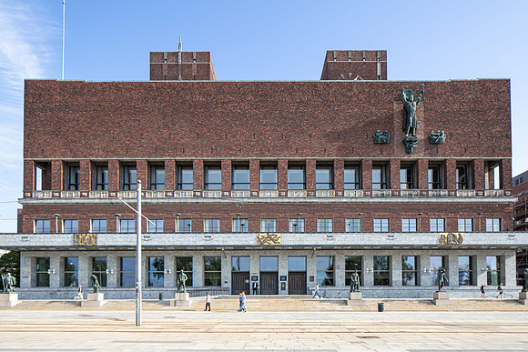Oslo City Hall (Arnstein Arneberg and Magnus Poulsson, 1931-50)