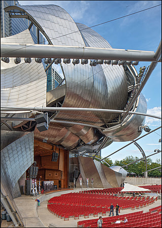 Jay Pritzker Pavilion, Chicago (Frank Gehry, 2004) (3)