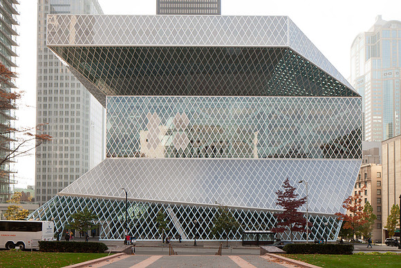 Seattle Central Library (OMA [Rem Koolhaas + Joshua Prince Ramus] and LMN Architects, 2999-2004)