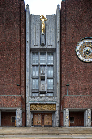 Oslo City Hall (Arnstein Arneberg and Magnus Poulsson, 1931-50)