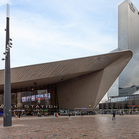 Rotterdam Central Station (Team CS [Bentham Crouwel, MVSA and West 8], 2014)