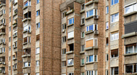 Apartments Ferantov vrt, Rimska and Slovenska streets, Ljubljana (Edvard Ravnikar, 1975) (4)