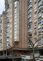 Apartments Ferantov vrt, Rimska and Slovenska streets, Ljubljana (Edvard Ravnikar, 1975) (3)