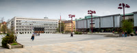 Republic Square, Ljubljana panorama
