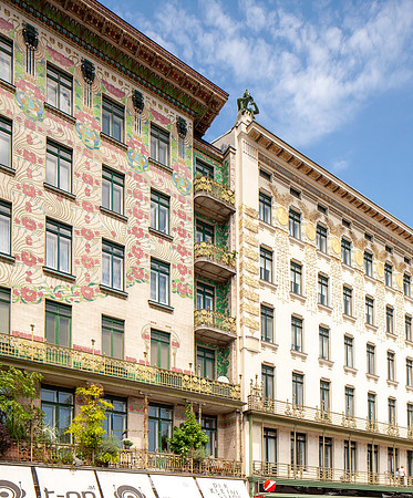 Linke Wienzeilehauser, Vienna (Otto Wagner, 1898-1902) (2)
