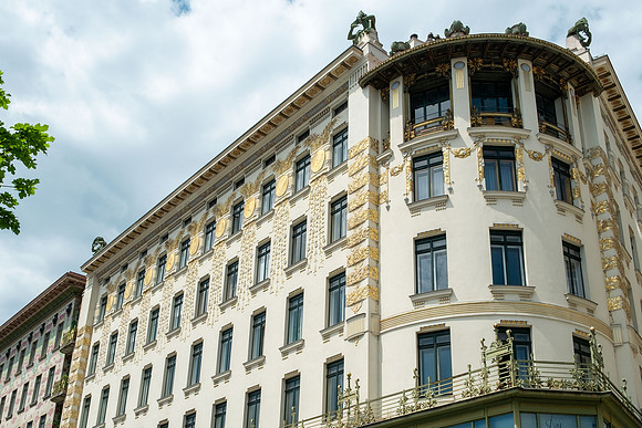 Linke Wienzeilehauser, Vienna (Otto Wagner, 1898-1902) (9)