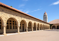 Main quadrangle, Stanford University, California ( Charles A. Coolidge, 1903)