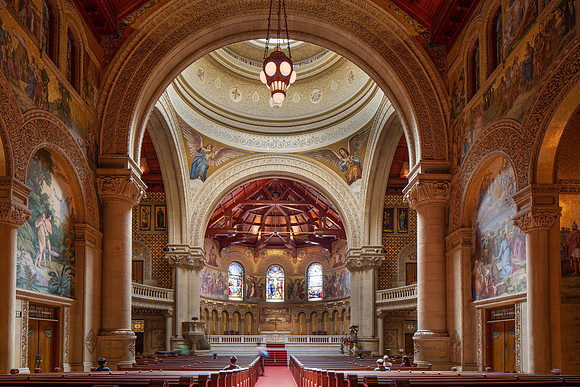 Stanford Memorial Church, Stanford University (Charles A. Coolidge, 1903)