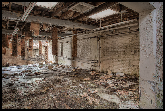 Architecture distressed-St Mary's Hospital, Stannington, Northumberland (dem. 2015)-7