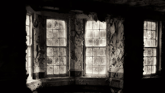 Architecture distressed-St Mary's Hospital, Stannington, Northumberland (dem. 2015) (12)