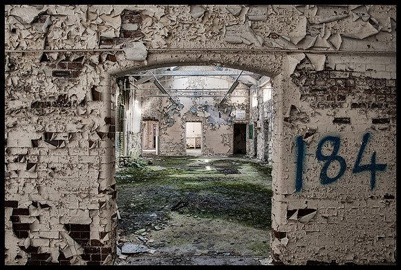 Architecture distressed-St Mary's Hospital, Stannington, Northumberland (dem. 2015) (9)