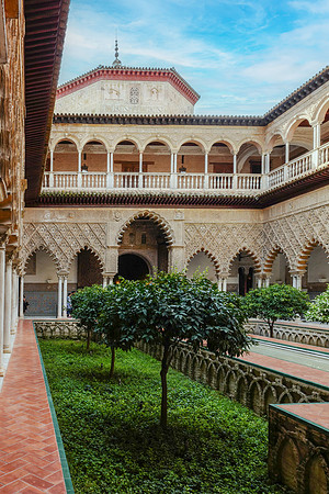 Architectural detail, Real Alcazar de Sevilla (8)