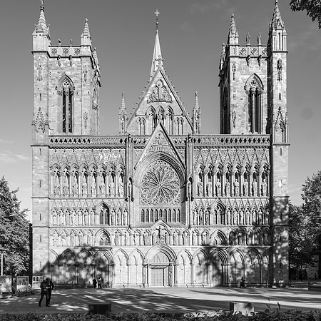 West Front, Nidros Cathedral, Trondheim