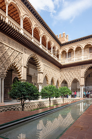 Patio del Yeso, Real Alaczar de Sevilla